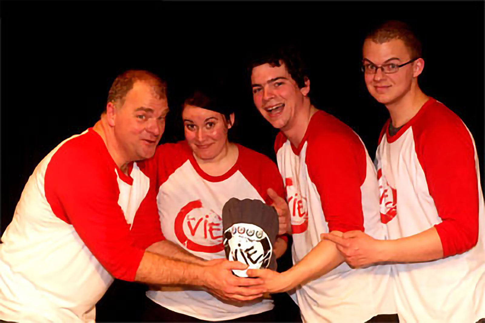 Les Rouges, champions de la saison 2010-2011 de la VIE